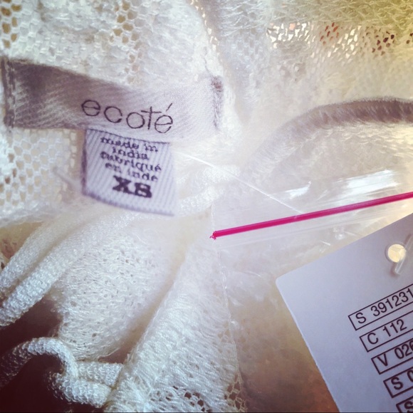 Ecote lace-up babydoll blouse. Brand new. 🌸 Host Pick 🌸 - Picture 8 of 8